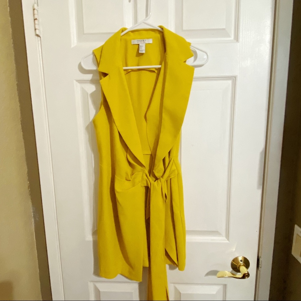 Forever 21 Yellow Dress